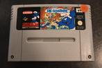Nintendo SNES Die Schlumpfe, Spelcomputers en Games, Games | Nintendo Super NES, 1 speler, Ophalen of Verzenden, Gebruikt