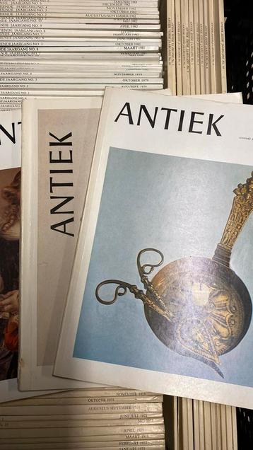 Tijdschrift Antiek 1972-1986  120 stuks beschikbaar voor biedingen