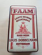 FAAM Rotterdam Louis Dobbelman Tabak blik, Verzamelen, Blikken, Verzenden, Gebruikt, Overige