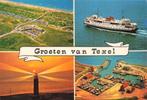 Groeten van Texel, Ophalen of Verzenden, 1960 tot 1980, Ongelopen, Waddeneilanden