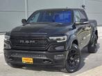 Dodge Ram 1500 LIMITED NIGHT EDITION 4X4 CREW CAB 5.7 LTR V8, Auto's, Automaat, Achterwielaandrijving, 402 pk, Zwart