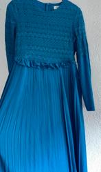 Hijab jurk elbise, Maat 38/40 (M), Blauw, Ophalen of Verzenden, Gedragen