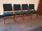 Louis van Teeffelen Webe midcentury set van 4., Huis en Inrichting, Stoelen, Ophalen, Gebruikt, Overige kleuren