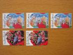 Kinderzegels 1991 5x NVPH 1483 en 1485  Gestempeld, Ophalen of Verzenden, Na 1940, Gestempeld