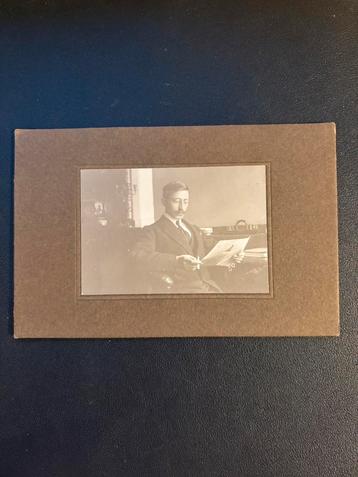 Foto personeelslid locomotiefbouw Werkspoor (1919) beschikbaar voor biedingen