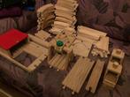 Brio jaren 90 houten treinbaan en playtive treinrails, Ophalen of Verzenden, Gebruikt, Overige typen