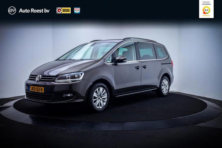 Volkswagen Sharan 1.4TSI Dsg 7Pers COMFORTLINE NAVI | CARPLA, Auto's, Volkswagen, Bedrijf, Te koop, Sharan, ABS, Airbags, Airconditioning