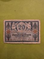 20 Mark biljet - Duitsland, Ophalen of Verzenden, Duitsland, Los biljet