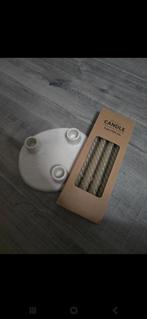 Jysk Kaarsenhouder met 4 Kaarsen, Overige materialen, Crème, Ophalen of Verzenden, Zo goed als nieuw