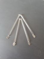 4 mooie glazen roerstokken, Verzamelen, Ophalen of Verzenden, Zo goed als nieuw, Overige typen