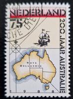Nederland 1988 - nvph 1411 - 200 jaar Australië, Na 1940, Verzenden, Gestempeld