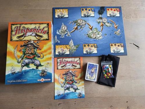 spel HIspaniola zgan!, Hobby en Vrije tijd, Gezelschapsspellen | Bordspellen, Zo goed als nieuw, Een of twee spelers, Drie of vier spelers