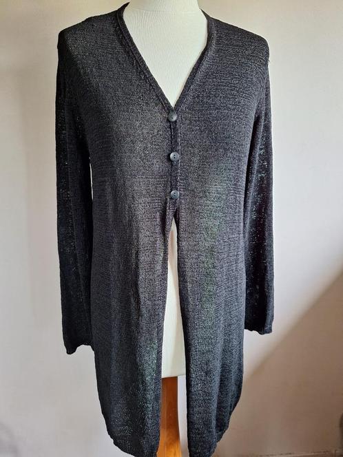 Nieuw zwart halflang stretch vest van Support, maat M, Kleding | Dames, Truien en Vesten, Nieuw, Maat 38/40 (M), Zwart, Ophalen of Verzenden