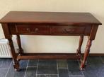 Sidetable mahoniehout, Huis en Inrichting, Tafels | Sidetables, Ophalen, Gebruikt, 100 tot 150 cm, 25 tot 50 cm