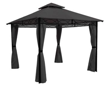 Tuinpaviljoen facil 3x3 meter Antraciet, Grey Dawn of Taupe beschikbaar voor biedingen