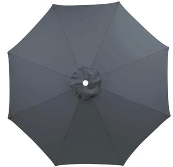 Nieuw: grijs parasoldoek 2 x 145 cm. beschikbaar voor biedingen
