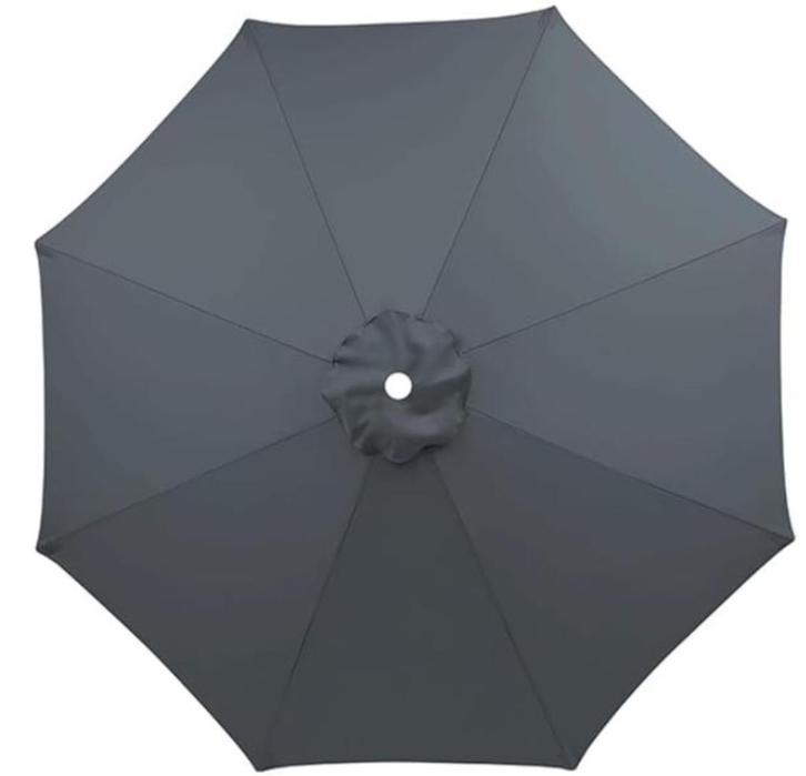 Nieuw: grijs parasoldoek 2 x 145 cm., Tuin en Terras, Parasols, Nieuw, Parasolhoes, 2 tot 3 meter, Ophalen of Verzenden