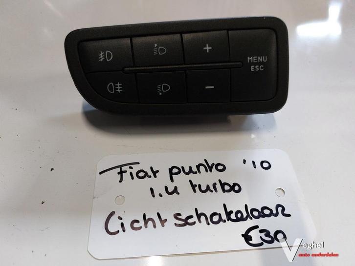 Fiat Punto 1.4 turbo lichtschakelaar '10, Auto-onderdelen, Dashboard en Schakelaars, Gebruikt, Ophalen of Verzenden