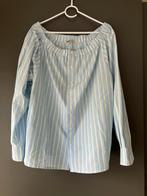 Gestreept lichtblauwe blouse Vanilia, Kleding | Dames, Blouses en Tunieken, Maat 38/40 (M), Blauw, Vanilia, Ophalen of Verzenden