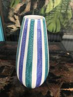 mid century design gouda flora zebra vaas, Antiek en Kunst, Antiek | Keramiek en Aardewerk, Ophalen of Verzenden