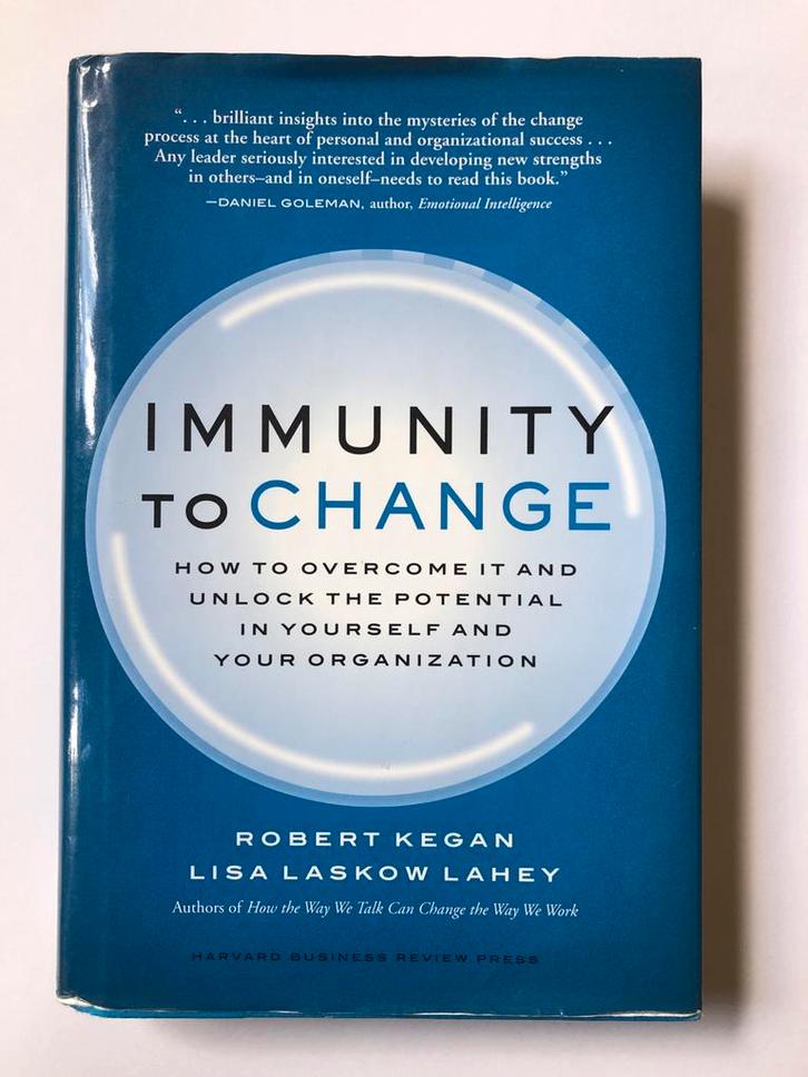 Immunity to Change - Kegan & Lahey, Boeken, Economie, Management en Marketing, Zo goed als nieuw, Management, Ophalen of Verzenden