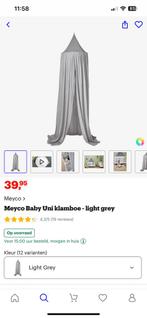 Klamboe Meyco grey grijs, Kinderen en Baby's, Kinderkamer | Inrichting en Decoratie, Ophalen, Zo goed als nieuw, Klamboe