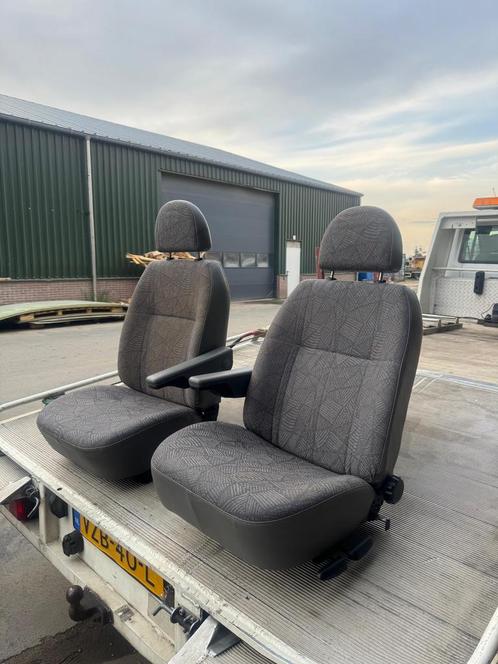 Ford transit bestuurdersstoel+passagiersstoel! Camper, Auto-onderdelen, Interieur en Bekleding, Ford, Ophalen of Verzenden