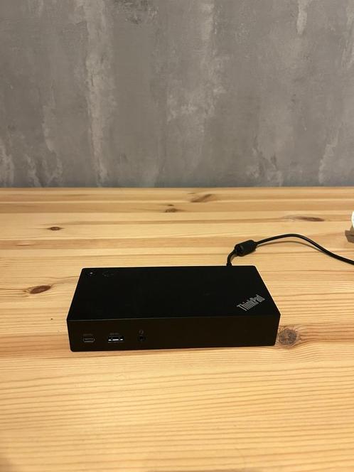 ThinkPad USB-C Dock (40A9), Computers en Software, Dockingstations, Gebruikt, Docking station, Laptop, Ophalen