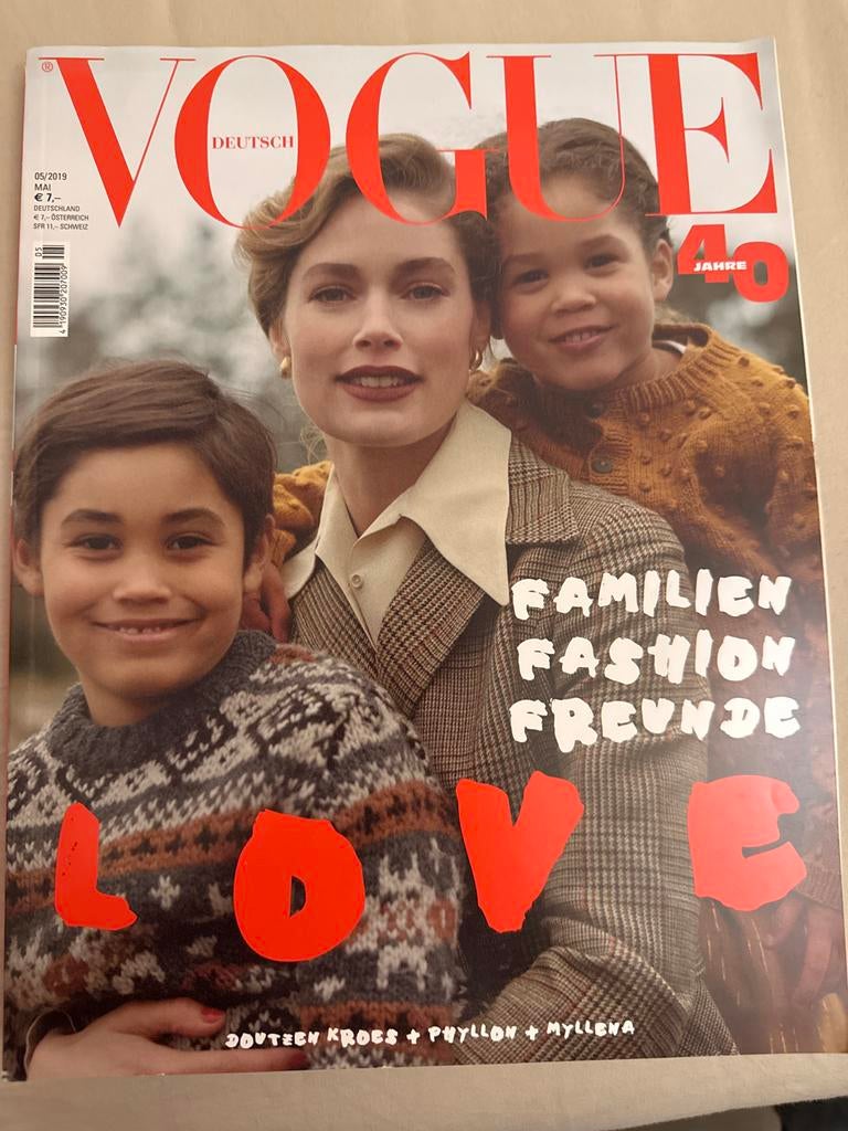 Duitse Vogue mei 2019 - Doutzen Kroes, Ophalen of Verzenden, Zo goed als nieuw, Damesbladen