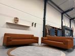 2 Nieuw Design on Stock Bloq 3 & 2,5 zits Bank Brema Terra, 75 tot 100 cm, Ophalen of Verzenden, Rechte bank, Eyye Leolux Gelderland Harvink Artifort Montis Jori