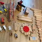Uitgebreide houten treinbaan set, Ophalen of Verzenden, Zo goed als nieuw, Overige typen
