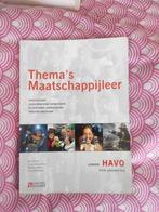 Thema's Maatschappijleer HAVO - Derde druk, Ophalen of Verzenden, Gelezen, Niet van toepassing, Bas Schuijt, Theo Schuurman, Marian Meijer, Theo Rijpkema