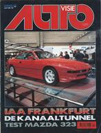Autovisie 20 1989 : Mazda 323 GLX - Ferrari 225 S - Renault, Gelezen, Algemeen, Ophalen of Verzenden, Autovisie