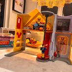 Playmobil Brandweerkazerne met Boot, Kinderen en Baby's, Ophalen of Verzenden, Zo goed als nieuw, Complete set