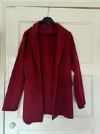 Rood Shein colbertjasje, Maat 38/40 (M), Verzenden, Jasje, Gedragen