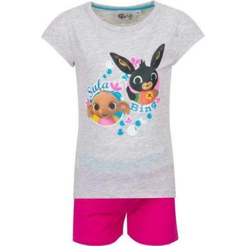 Bing Konijn Shortama - Grijs/Roze Maat 104 - 110 - 116 beschikbaar voor biedingen