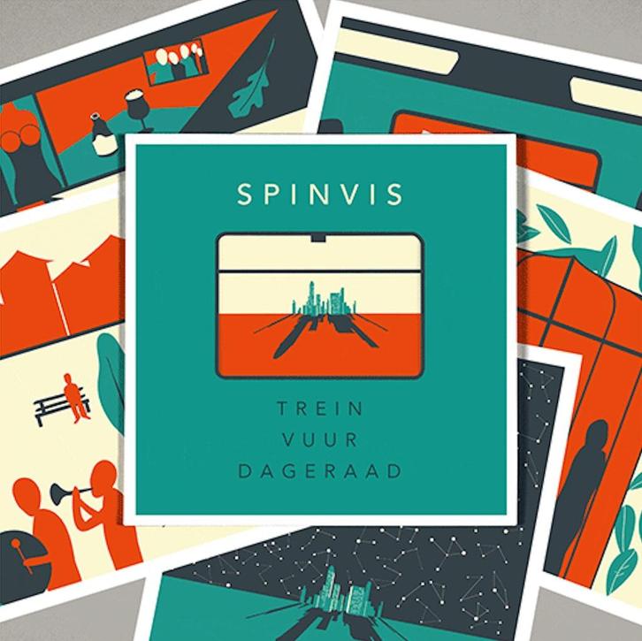 Vinyl LP+Cd Spinvis Trein Vuur Dageraad VIEWMASTER GREEN NEW, Cd's en Dvd's, Vinyl | Nederlandstalig, Nieuw in verpakking, Pop