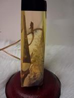 Vintage tafellamp lucite, Ophalen of Verzenden