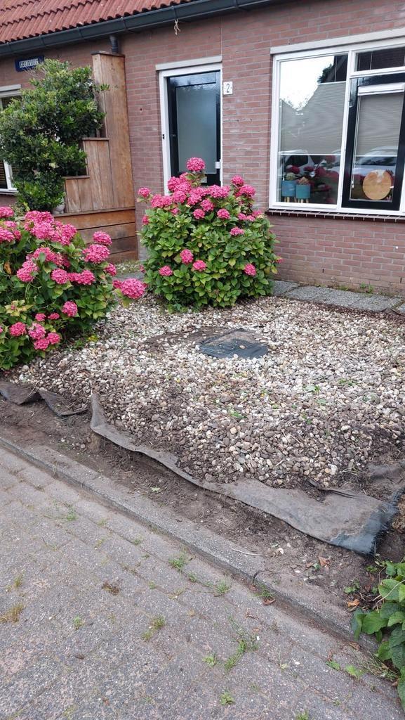 Gratis  grind steentjes middenbeemster, Tuin en Terras, Grind, Keien en Split, Gebruikt, Overige materialen, Ophalen