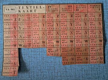 Textielkaart VA 905 beschikbaar voor biedingen
