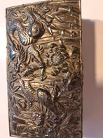 Indische handgemaakte wajang lepeltjes, inclusief doosje, Antiek en Kunst, Ophalen of Verzenden