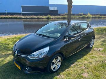 Renault Clio 0.9 TCe Expression 5-Deurs (2014) Zwart, Navi beschikbaar voor biedingen