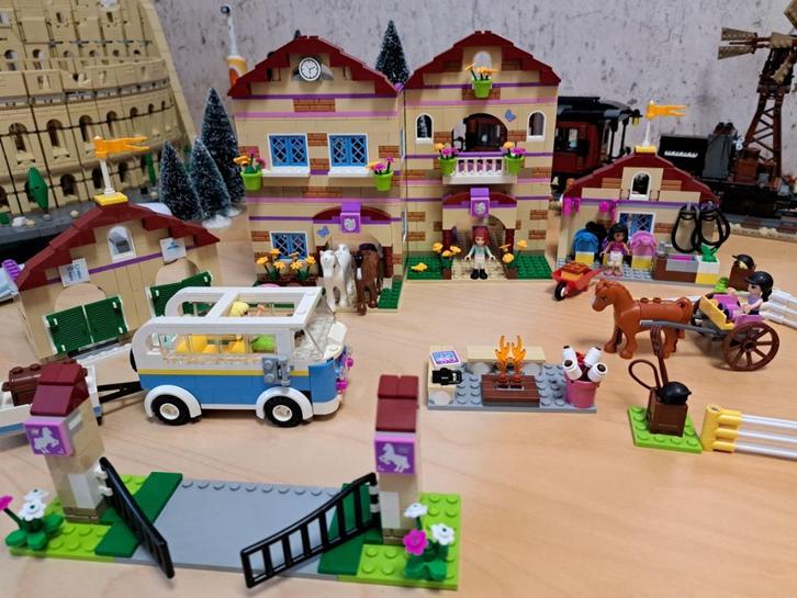 Lego Friends Paardenkamp 3185, Kinderen en Baby's, Speelgoed | Duplo en Lego, Zo goed als nieuw, Lego, Complete set, Ophalen of Verzenden
