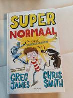 Super Normaal 2 en de Superschurken, Boeken, Ophalen, Zo goed als nieuw, Greg James, Chris Smith, Fictie algemeen