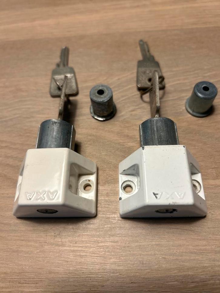 Axa oplegsloten, Doe-het-zelf en Verbouw, Hang- en Sluitwerk, Slot, Ophalen of Verzenden