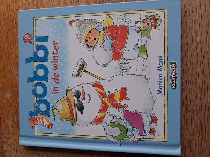 Monica Maas - Bobbi in de winter, Boeken, Kinderboeken | Baby's en Peuters, Zo goed als nieuw, 2 tot 3 jaar, Ophalen of Verzenden