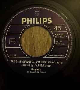 The Blue Diamonds – Ramona / Nieuwstaat/ 005, Cd's en Dvd's, Vinyl Singles, Zo goed als nieuw, Pop, Ophalen of Verzenden