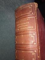 Antiek frans boek 1880 dictionnaire d'histore et de geograph, Ophalen of Verzenden