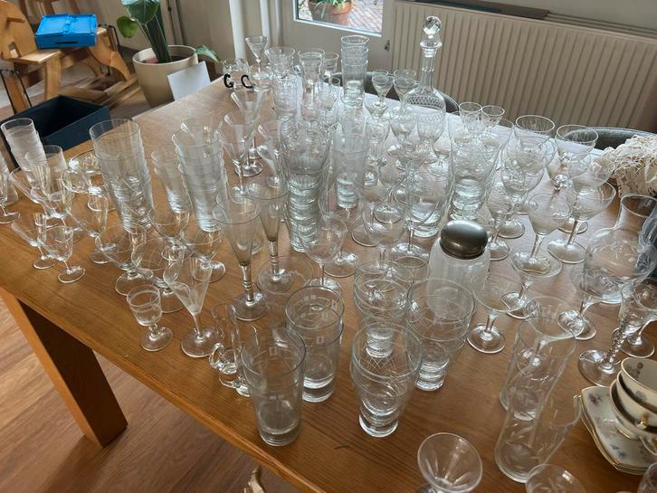 Vintage Glaswerk Collectie, Antiek en Kunst, Antiek | Glas en Kristal, Ophalen
