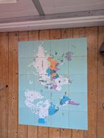 ixxi wereldkaart, kinderkamer, Ophalen of Verzenden, Zo goed als nieuw